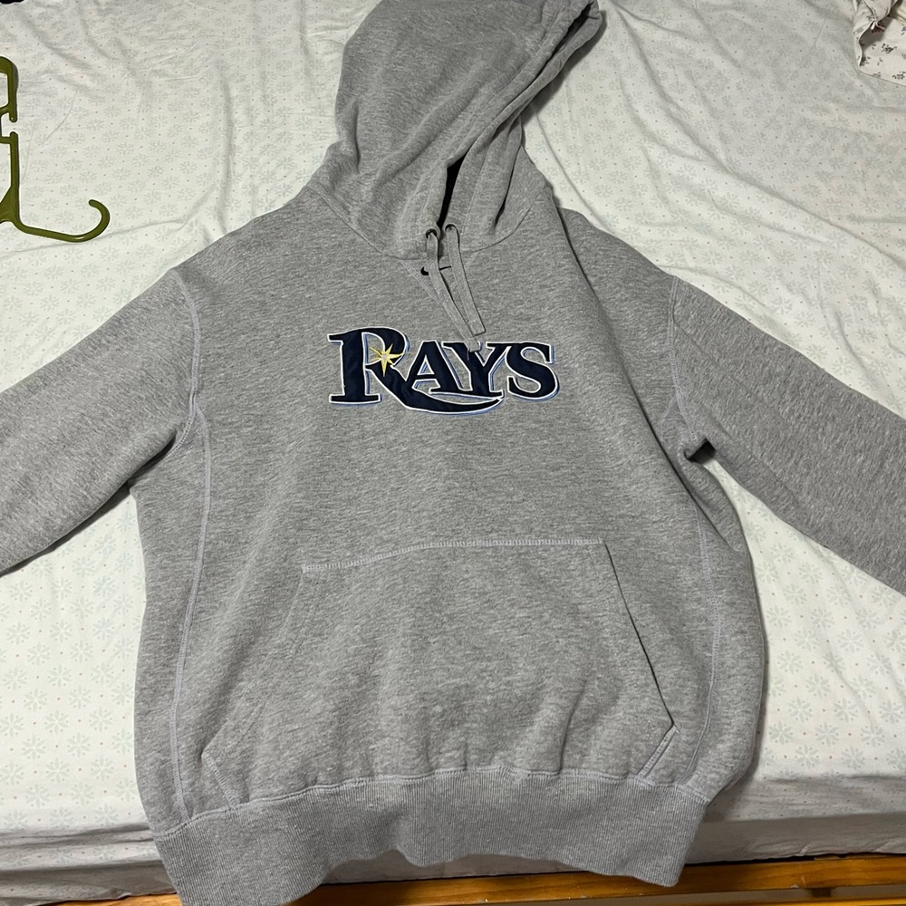 Nike MLB Tampa Bay Rays Grey hoodie size M